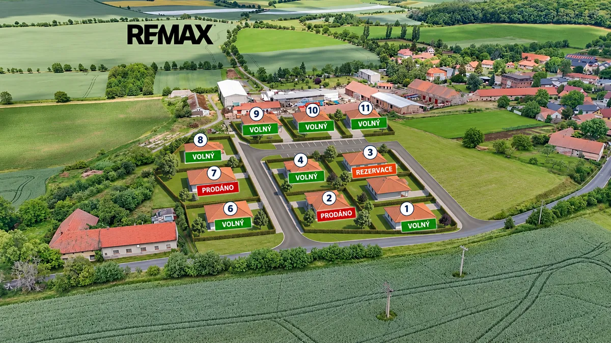 Prodej stavebního pozemku 849 m²